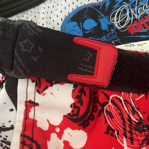 O.NEAL MAYHEM  MX MOTOCROSS Skull & wings printed RIDING  MOTO Pants size 30” - Picture 10 of 16